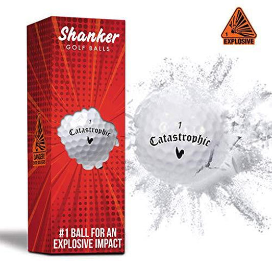Shanker Golf Exploding Balls - Prank Balls That Explode on Impact - Funny Joke
