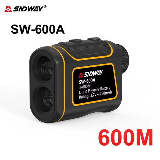 SNDWAY Telescope Laser Range Finder Digital Distance Meter Hunting Monocular Golf Rangefinder LCD Display Roulette Tape Measure