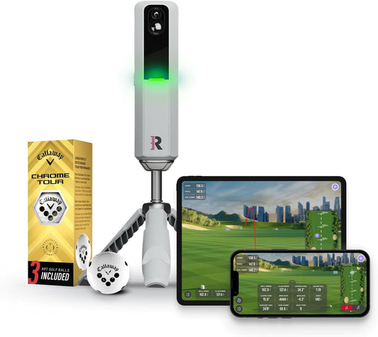 MLM2PRO Mobile Launch Monitor + Golf Simulator, Grey