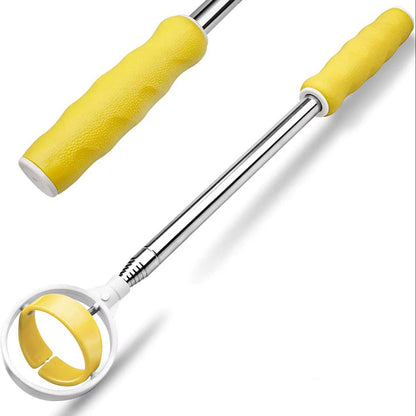 Golf Ball Pick up Tools Telescopic Golf Ball Retriever Retracted Automatic Locking Scoop Picker Golf Ball Catcher 6FT/9FT