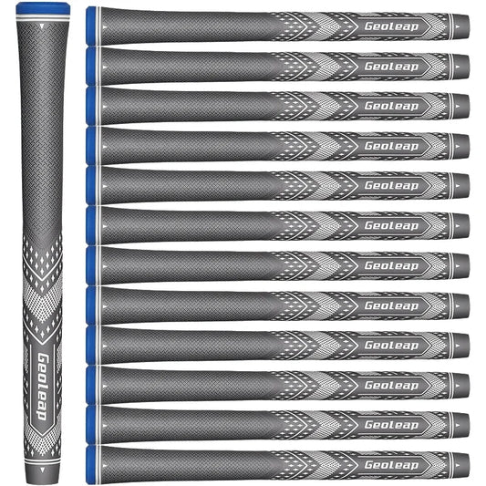 Geoleap Golf Club Grips Rubber Golf Grip,High Traction Golf Grips 13Pcs