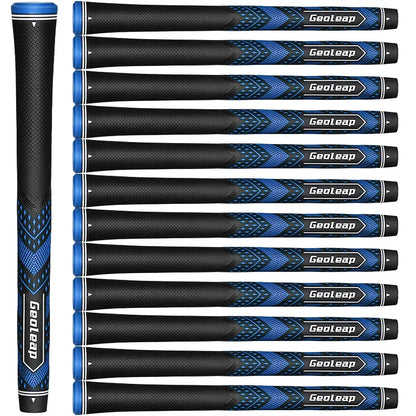 Geoleap Golf Club Grips Rubber Golf Grip,High Traction Golf Grips 13Pcs