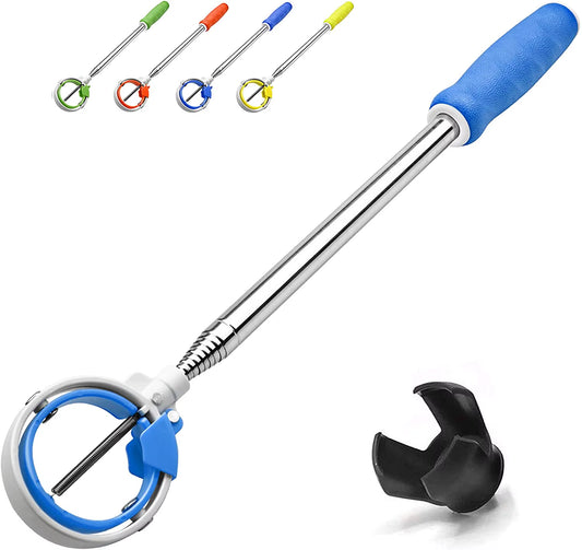 Golf Ball Pick up Tools Telescopic Golf Ball Retriever Retracted Automatic Locking Scoop Picker Golf Ball Catcher 6FT/9FT