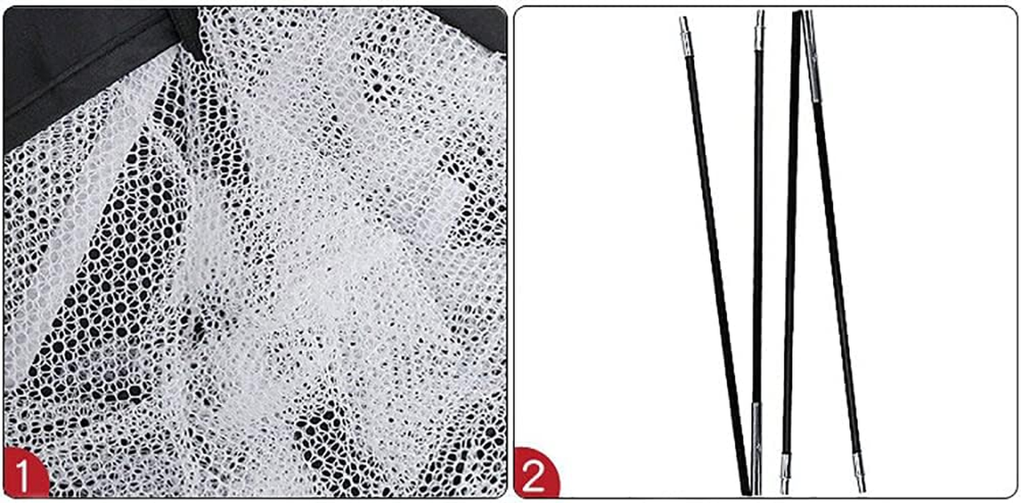ANCLLO Outdoor Sports Foldable Golf Ball Net Pop-Up Golf Practice Net Accuracy S
